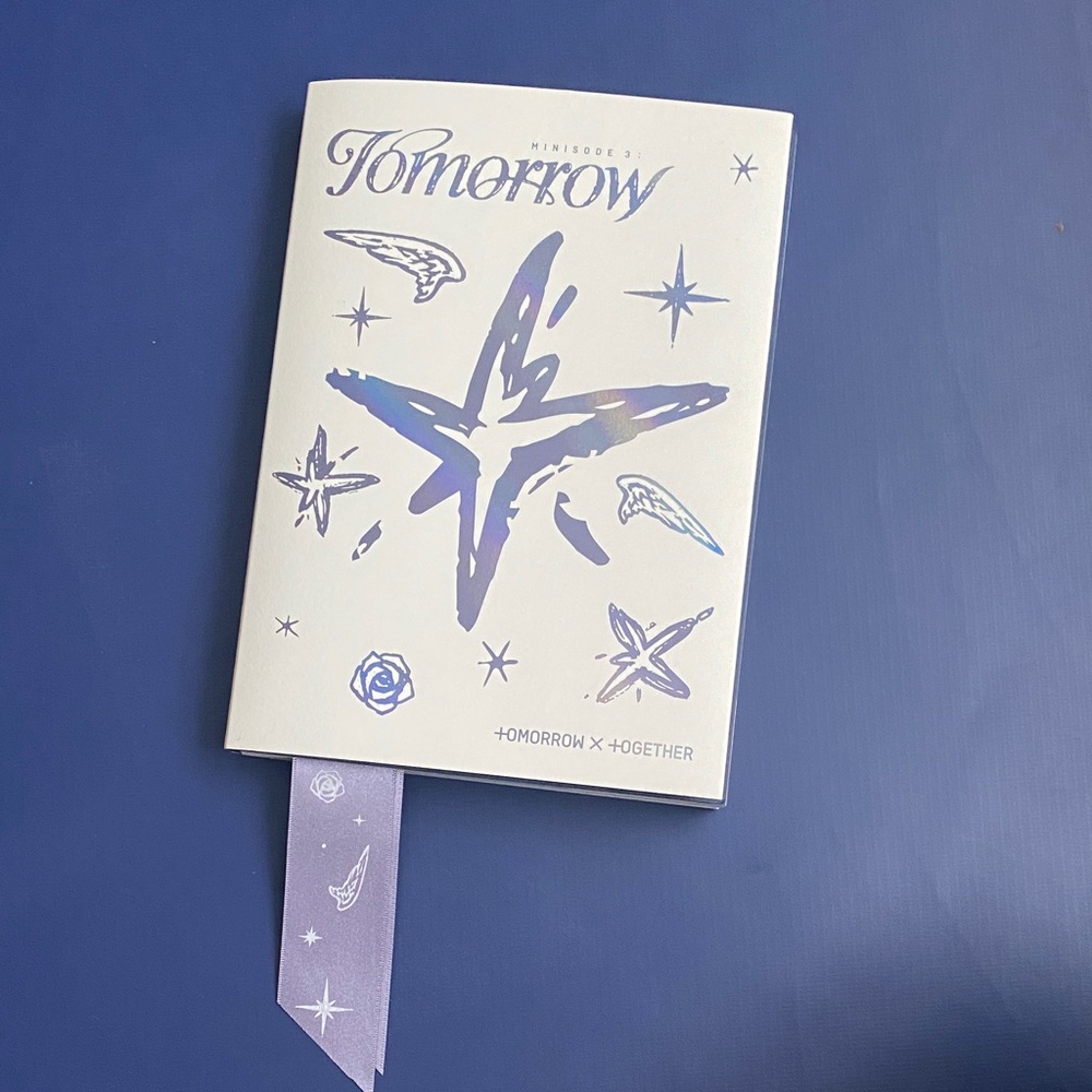 Tomorrow Themed Notebook with Purple Accents